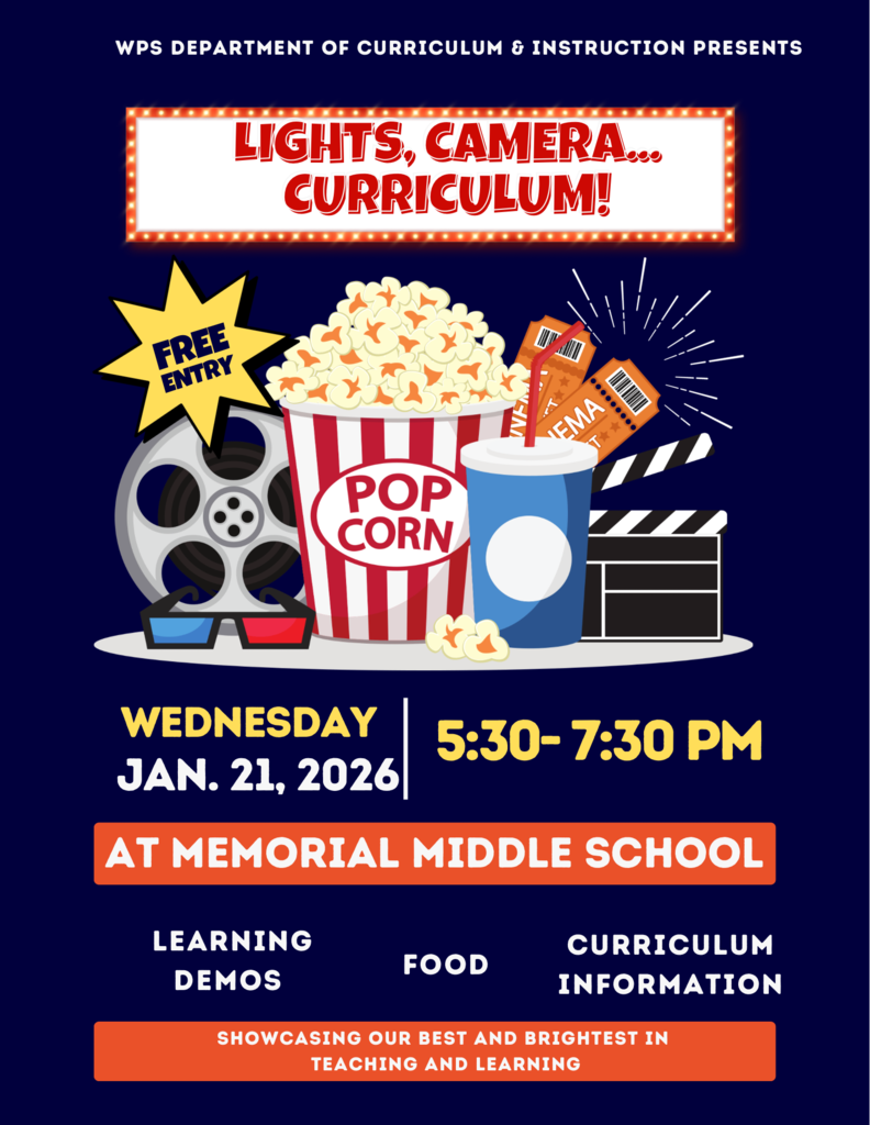 Jan. 21 - Lights, Camera...Curriculum