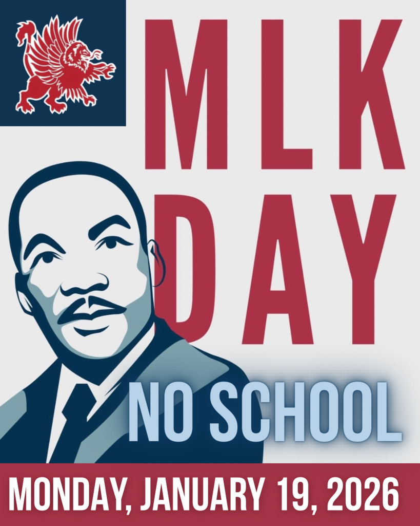 No School - MLK Day - Jan. 19