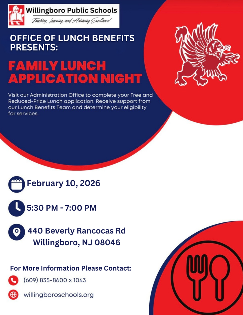 Family Lunch Application Night | Tuesday, February 10