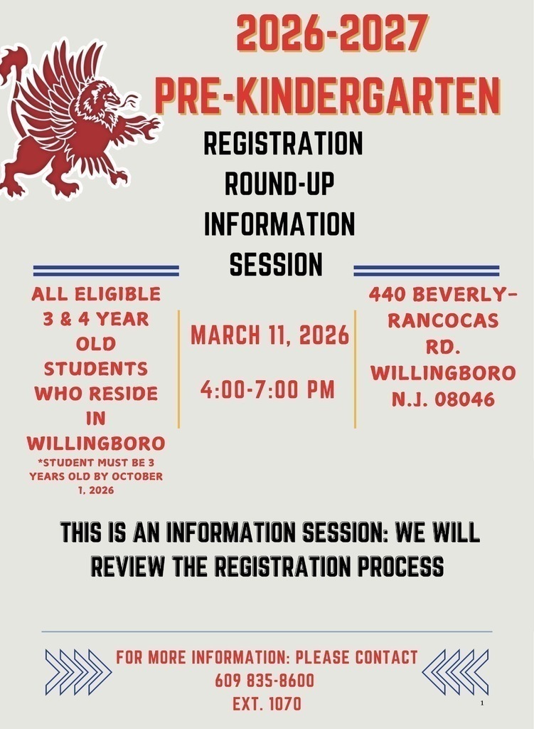 2026–2027 Pre-Kindergarten Registration Round-Up Information Session – March 11