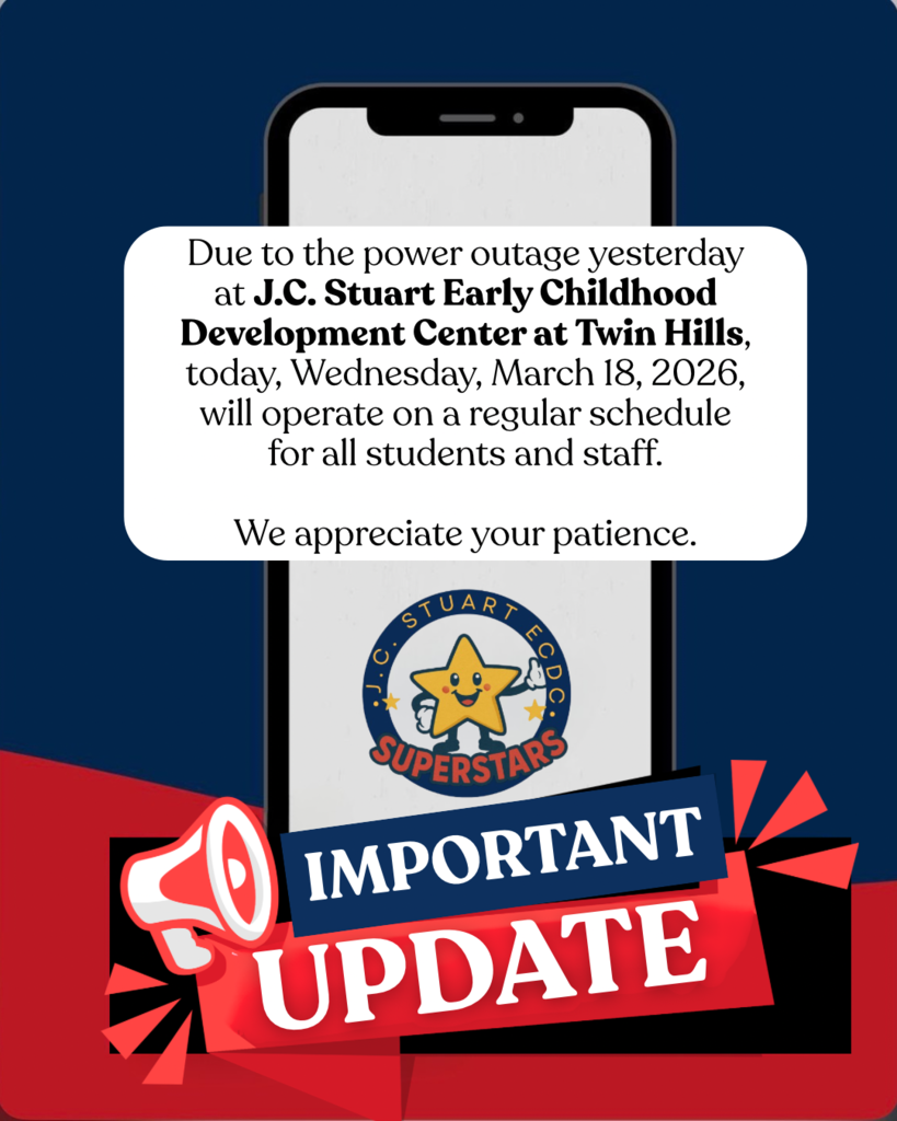 Update: Power Restored – J.C. Stuart at Twin Hills Now Operating on Regular Schedule - Wednesday, March 18