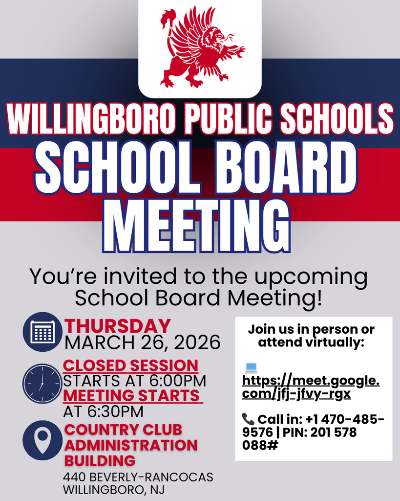 School Board Meeting | Thursday, March 26 at 6:00 p.m.