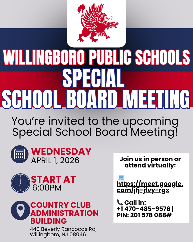 Special School Board Meeting – Wednesday, April 1, Starting at 6 p.m.