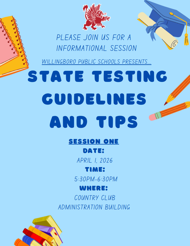 State Testing Guidelines & Tips: Parent Information Sessions | April 11