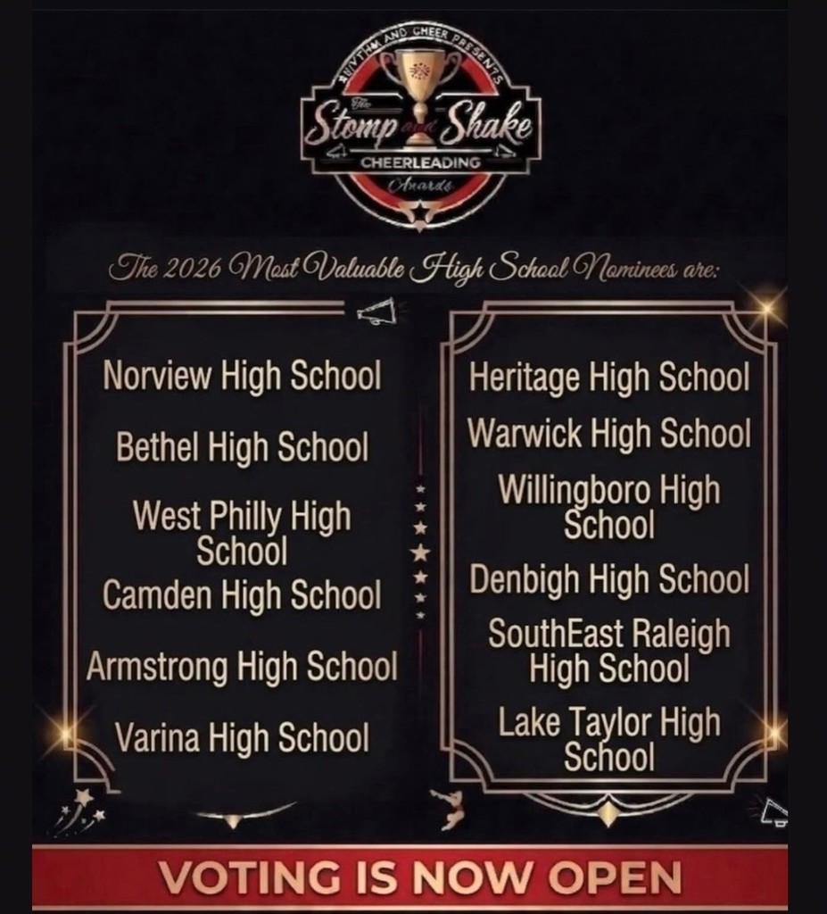 Vote & Celebrate: Code Red Cheer Team Nominated for 3 Awards! ❤️