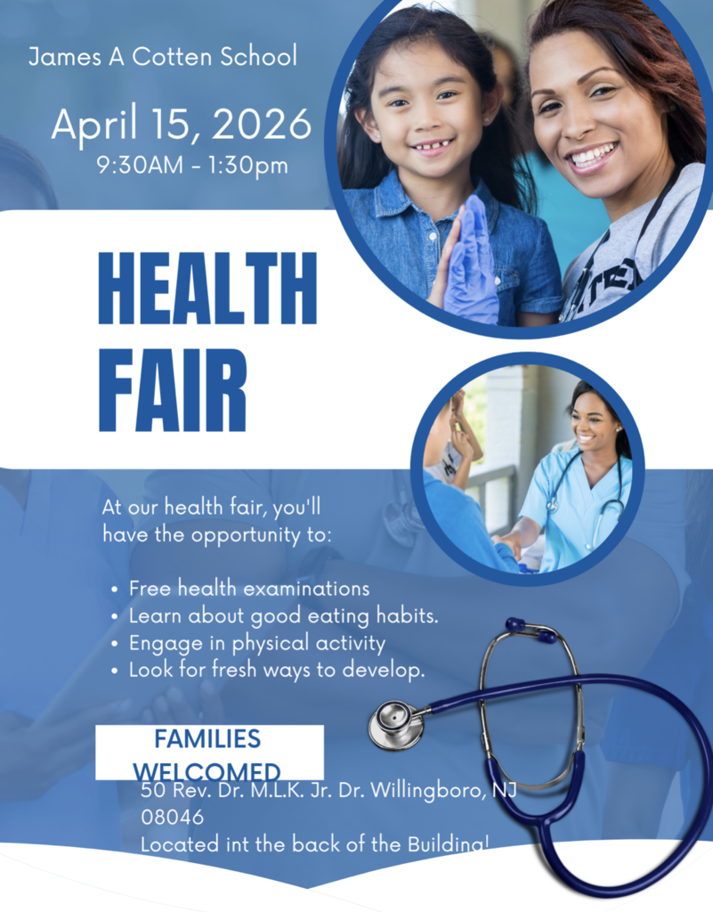 Join Us: James A. Cotten School Health Fair – April 15