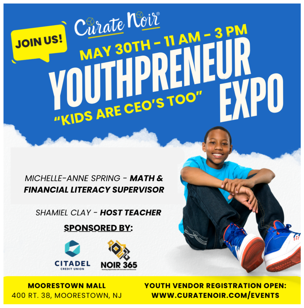 Youthpreneur Expo at Moorestown Mall – May 30