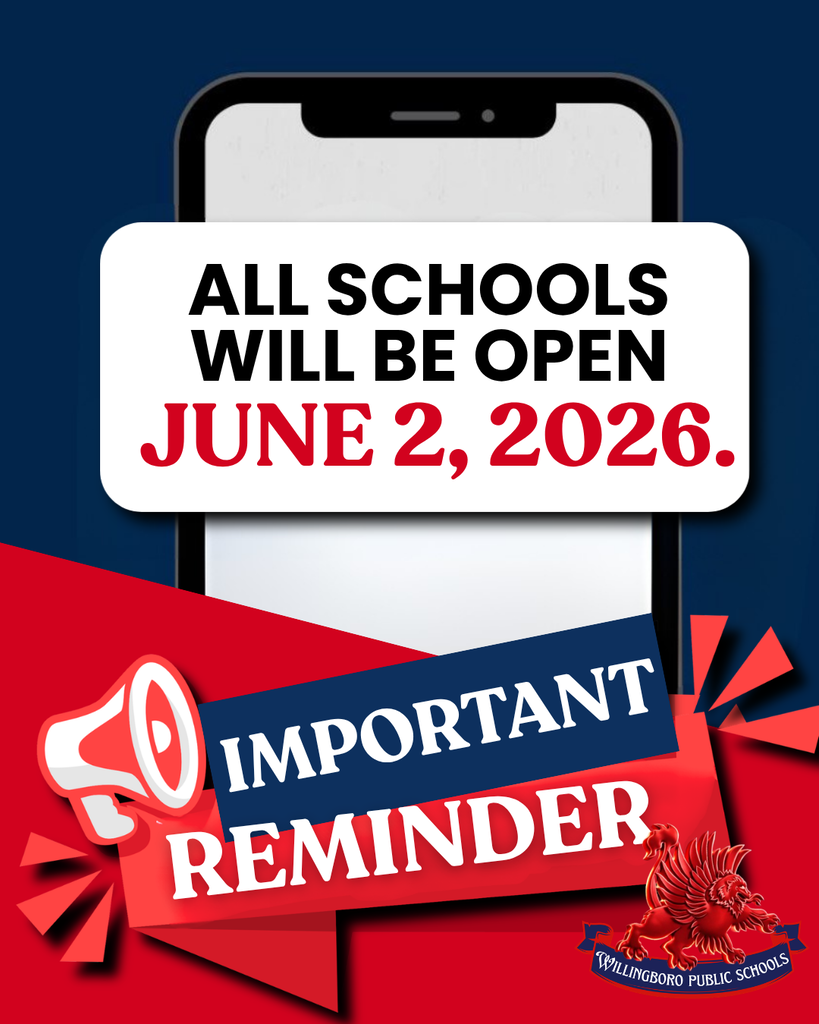 Schools Will Be Open on Tuesday, June 2