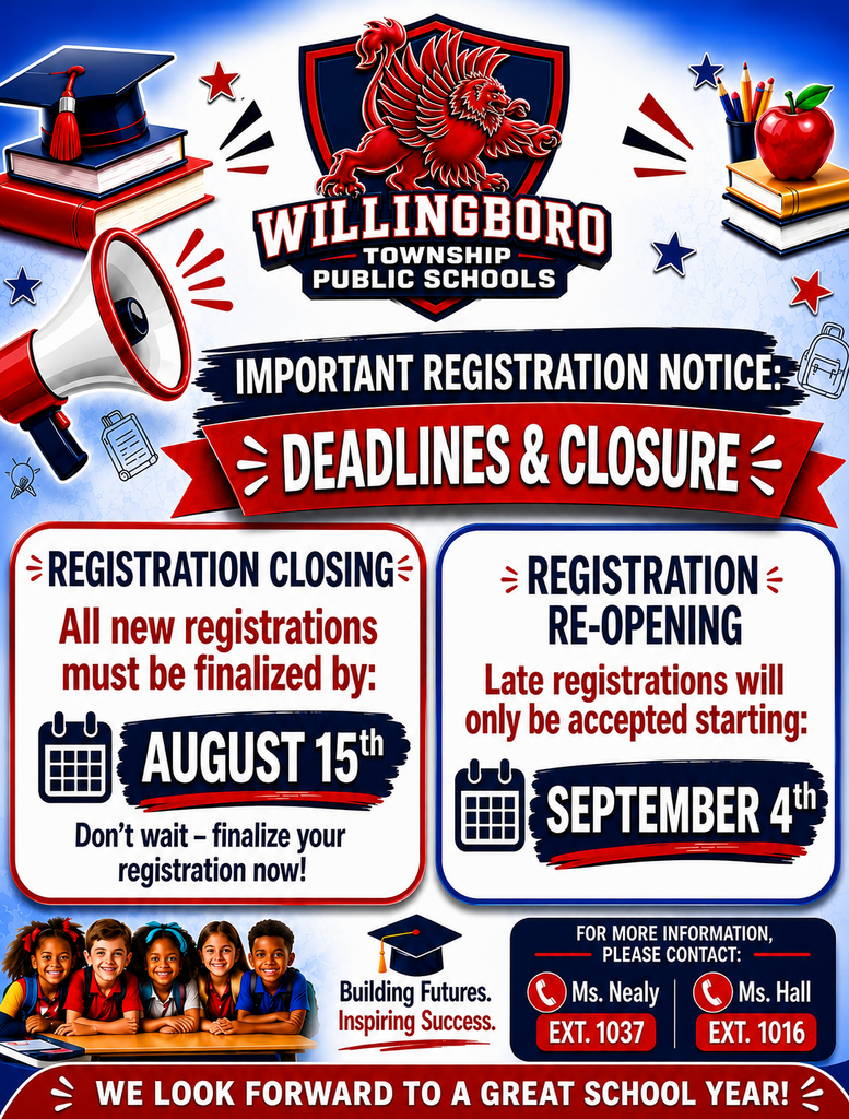 Important Registration Deadlines for the 2026–2027 School Year