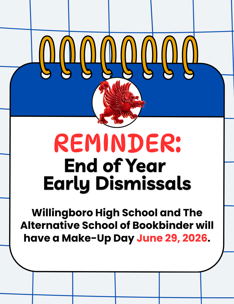 Reminder: Make-Up Day and Early Dismissal on Monday, June 29