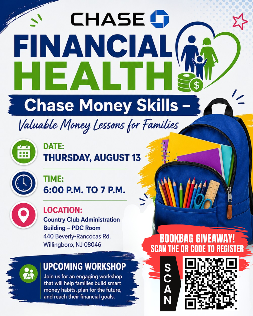 Register Today: Financial Health Workshop & Bookbag Giveaway – Thursday, August 13