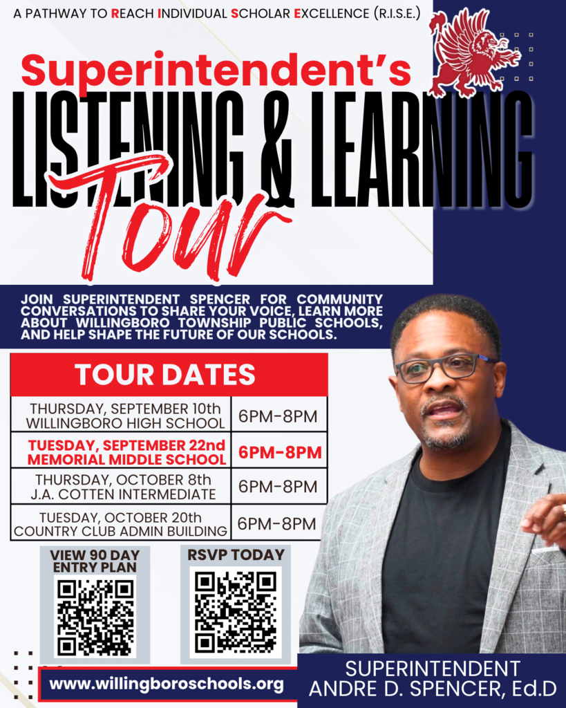 RSVP Today: Superintendent’s Listening, Learning & Leading Tours