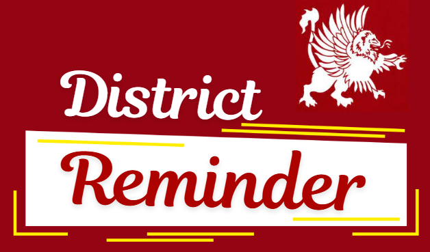 District Reminder
