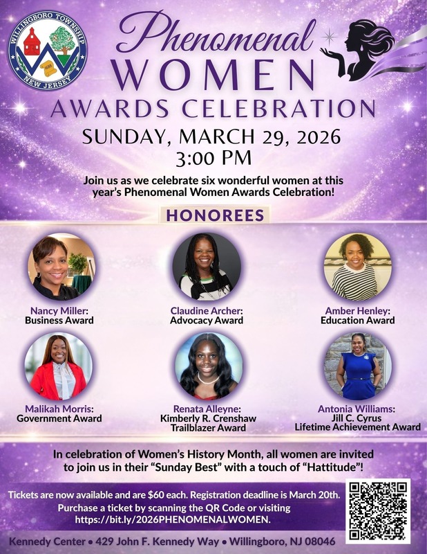 Willingboro Twp. Phenomenal Women Awards - 3.29.26