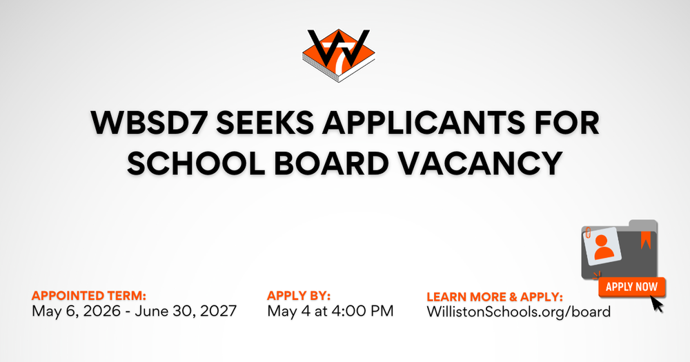 school board vacancy May 2026