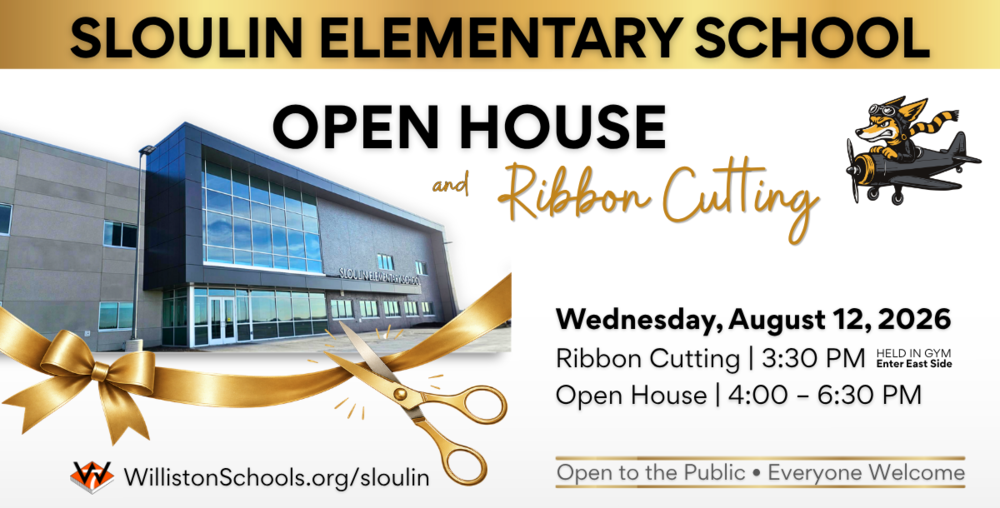 Sloulin Open House August 12