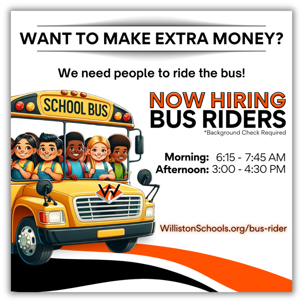 now hiring bus riders