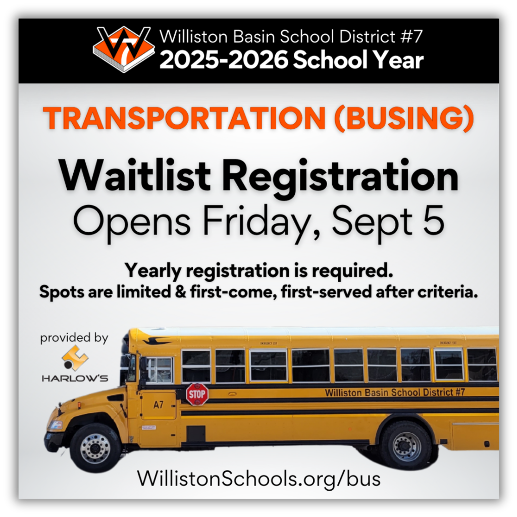 Waitlist Registration opens Friday, Sept 5