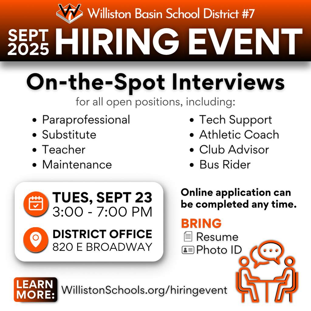 WBSD7 Hiring Event September 23 2025
