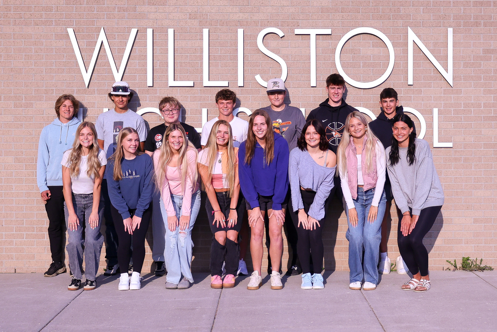 Back Row (L to R): Wyatt Adkins, Rhett Carns, Waylon Copenhaver, Lucas Finders, McCrae Heller, Justin Irgens, Jaxon Jeannotte Front Row (L to R): Keeley Call, Whitney Didier, Sloan Olson, Akayla Slagle, Kyah Stundal, Emmah Swint, Abigayle TeSoro, Angela Wold Not Pictured: Tyson Rice, Keegan Ruth, Casey Storbakken, Aubrey Nass, Dani Tinklenberg