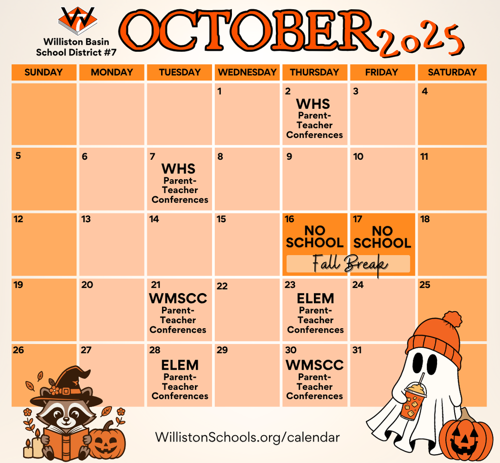 October Calendar