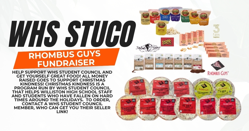 WHS Student Council Rhombus Guys Fundraiser