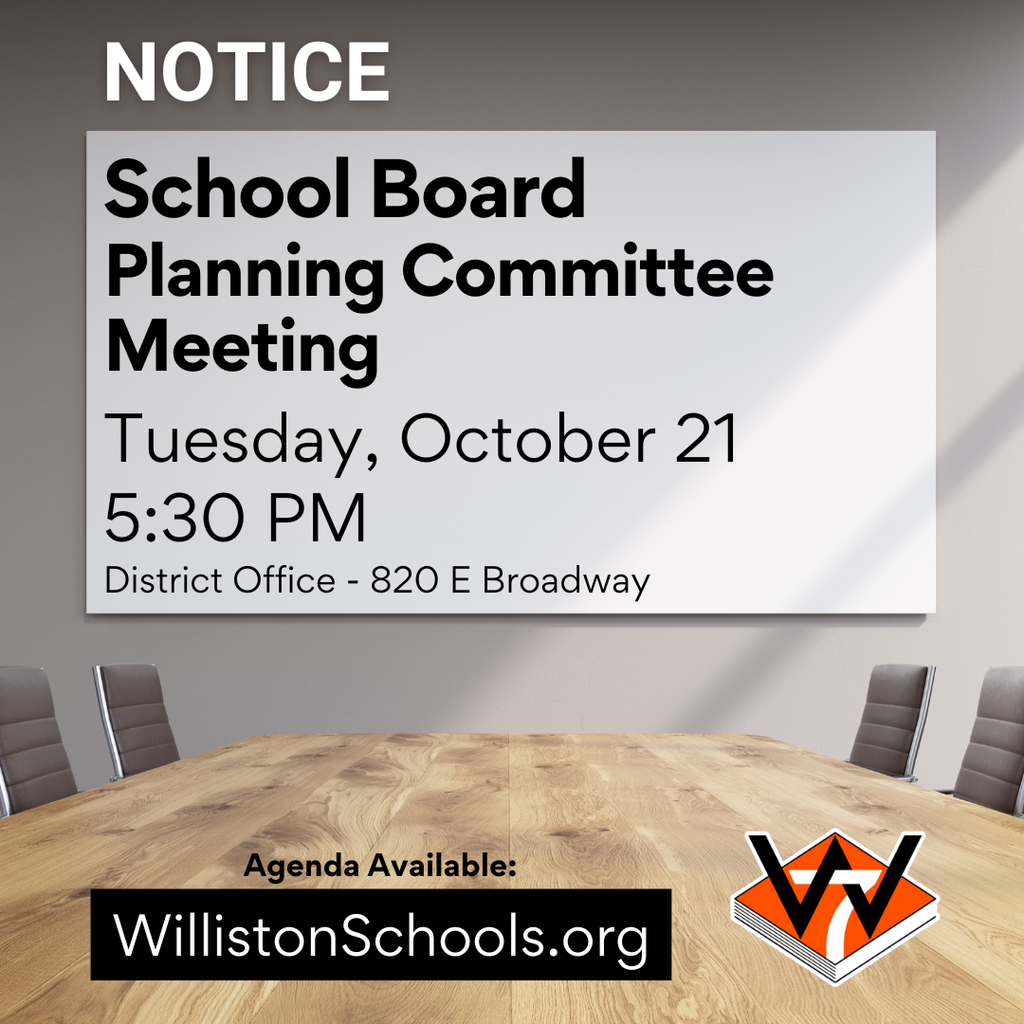 school board planning committee meeting