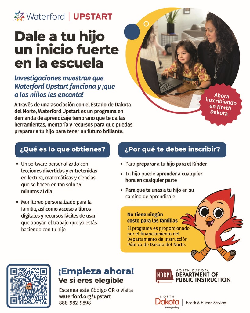 waterford upstart prek program spanish