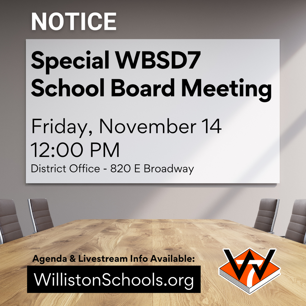 special school board meeting