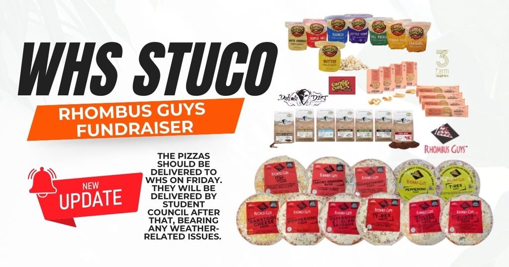 WHS StuCo Rhombus Guys Update!