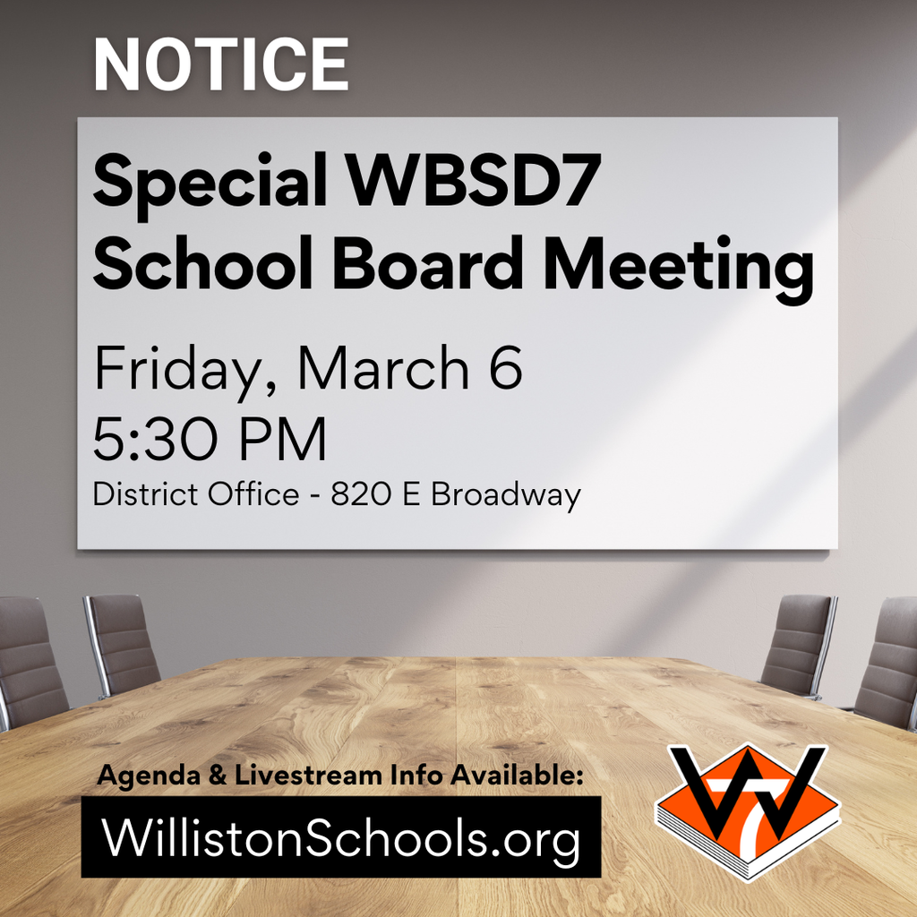 special school board meeting