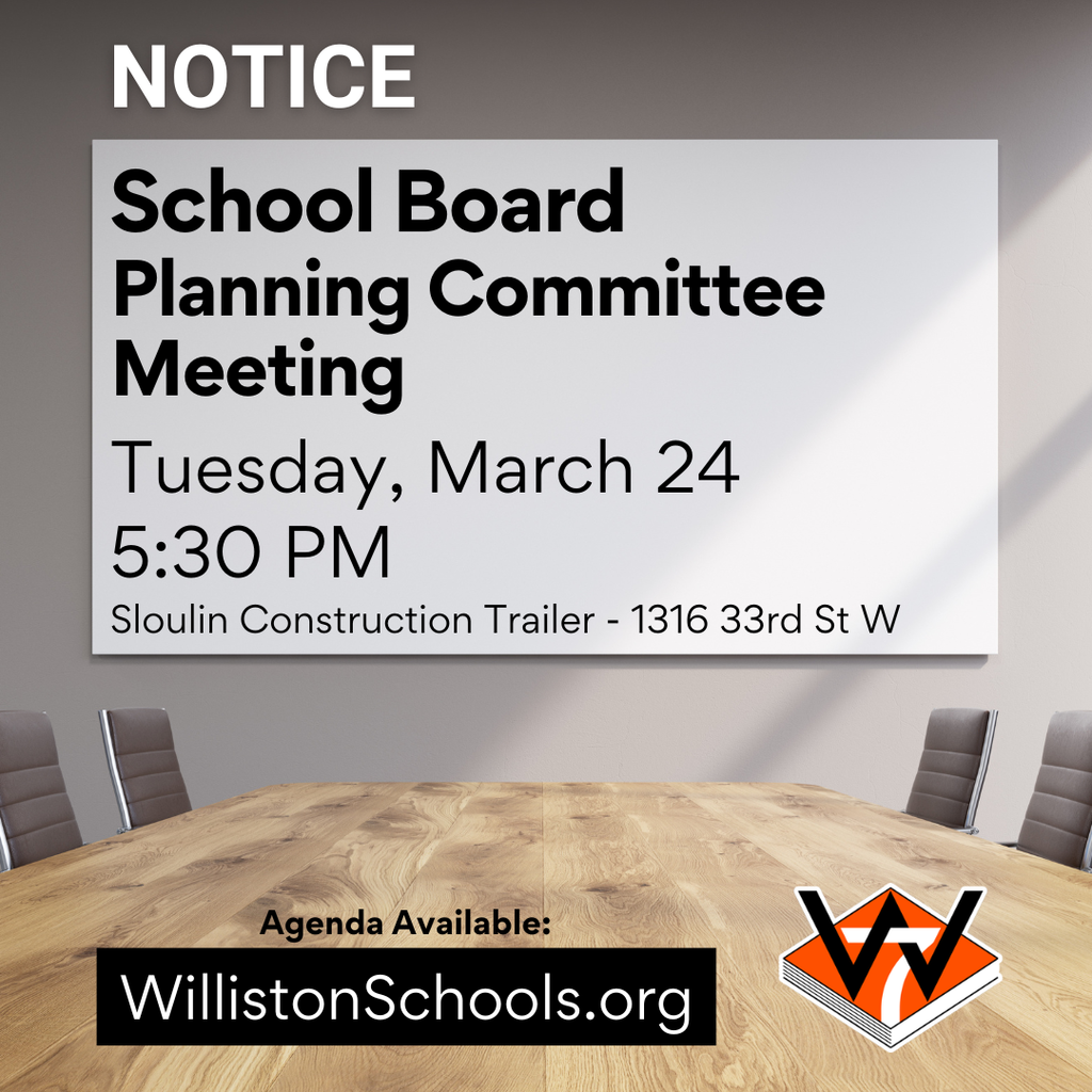 school board planning committee meeting march 24