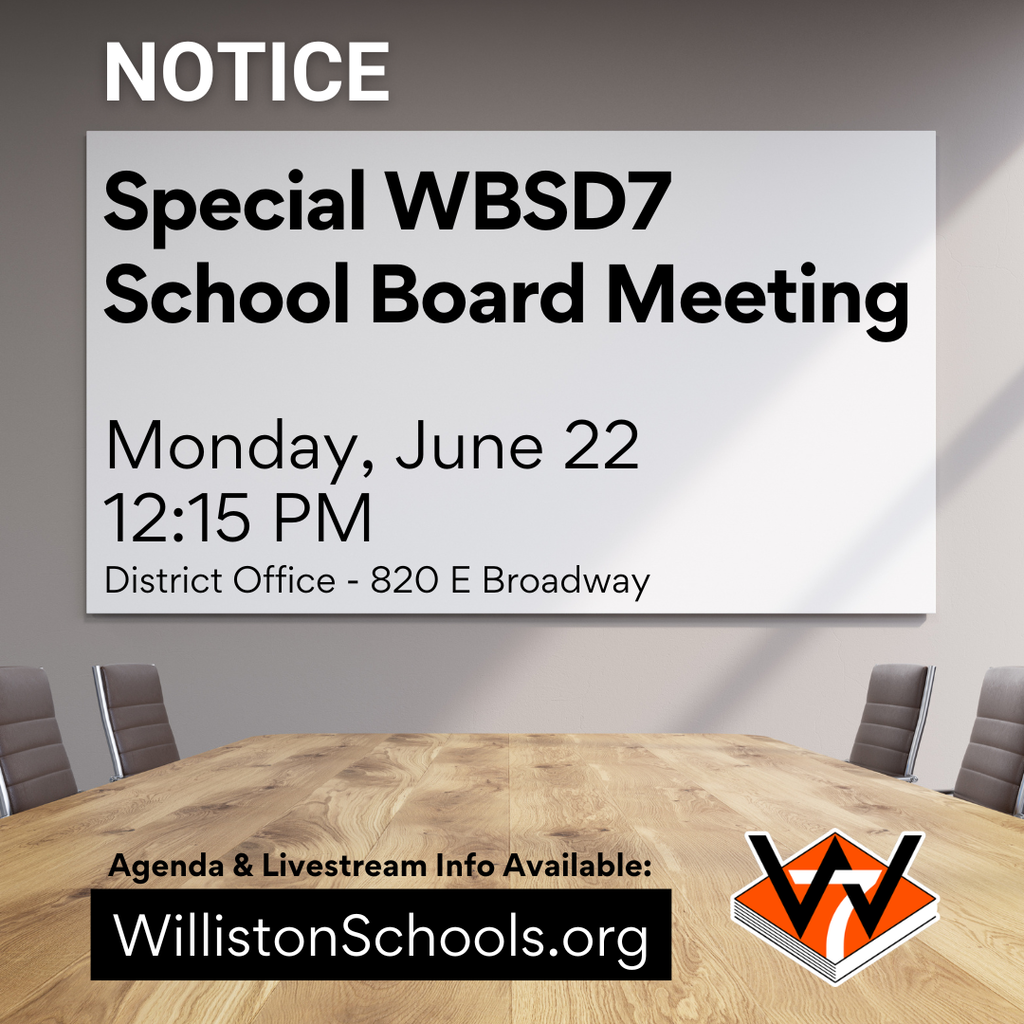 special school board meeting