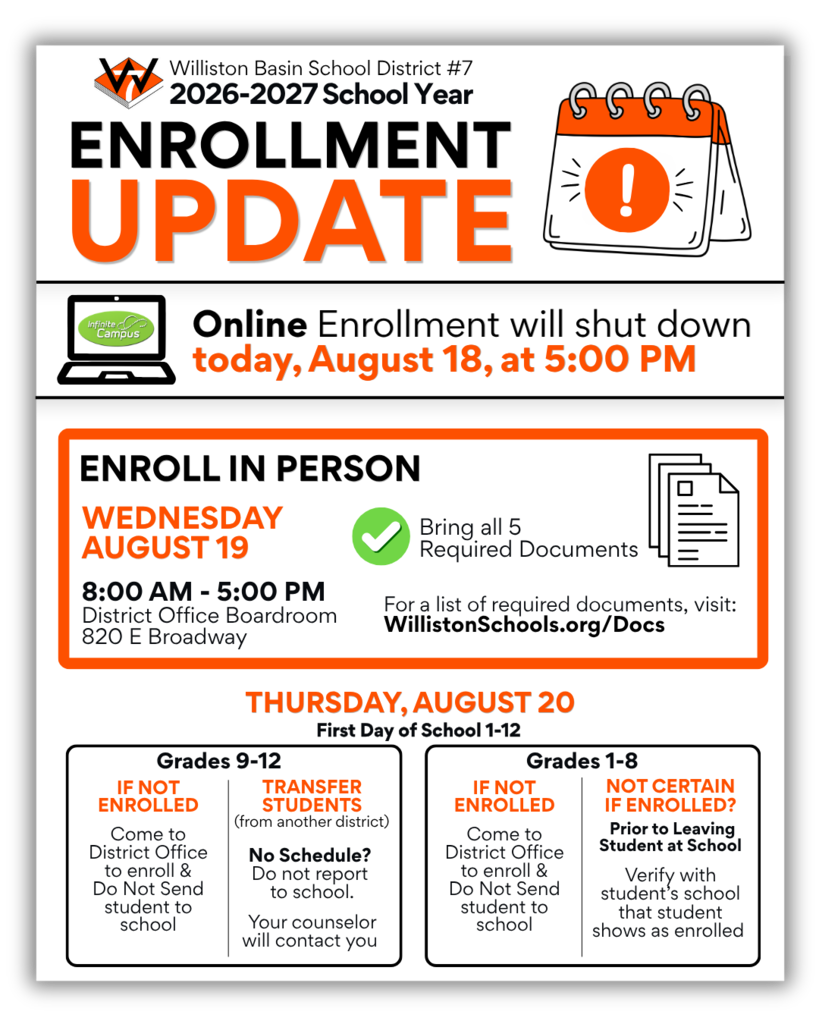enrollment update
