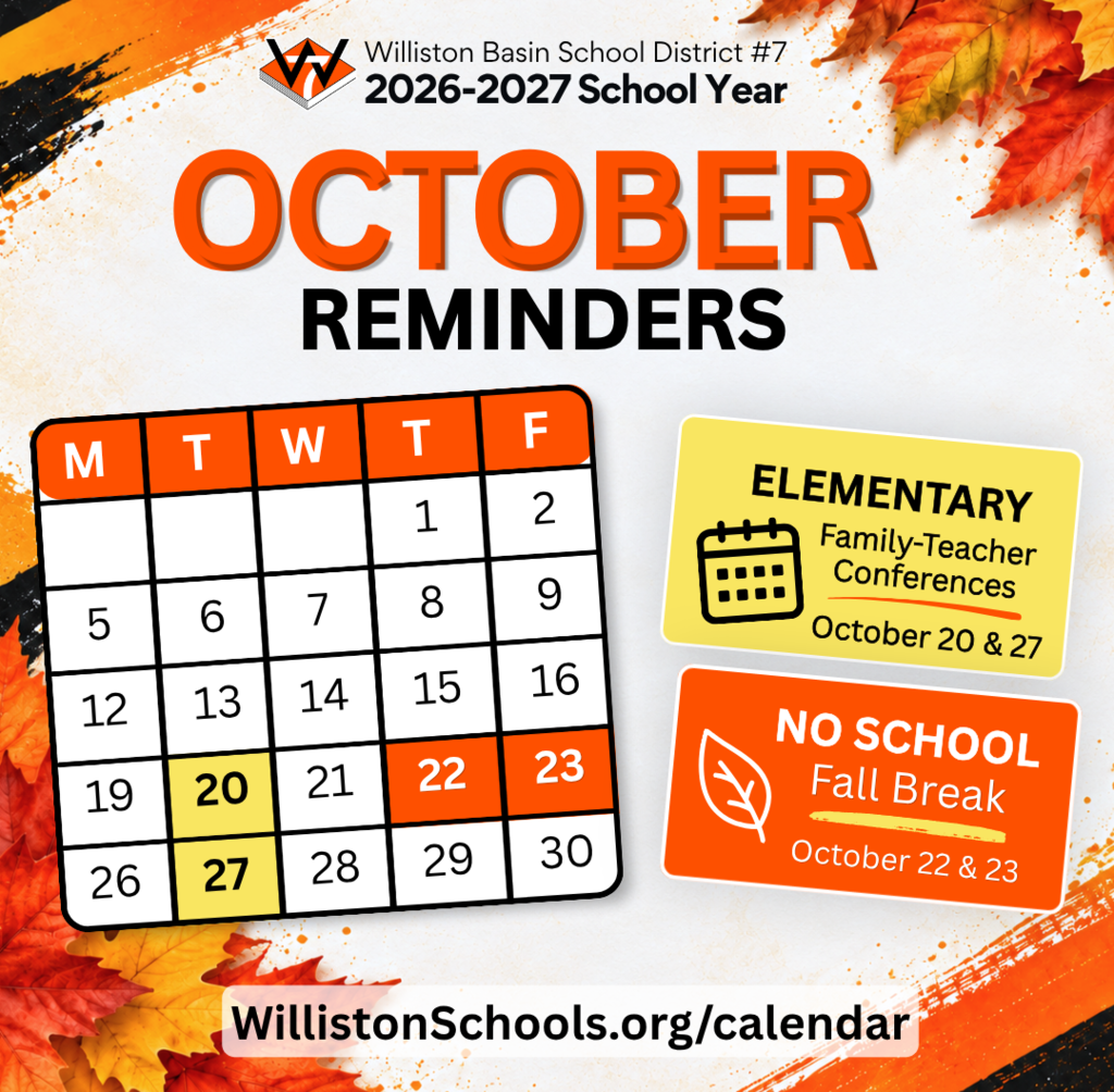 october calendar reminders