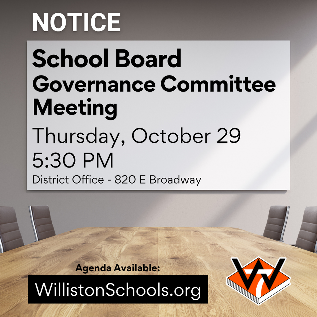school board governance committee meeting