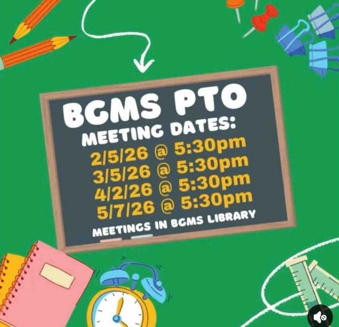 BGMS PTO Meetings