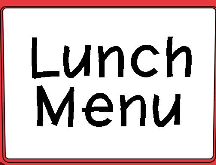 Janurary lunch menu