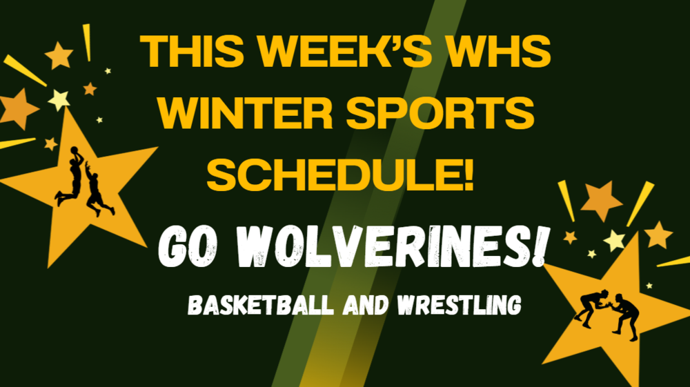 This Week's WHS Home Games