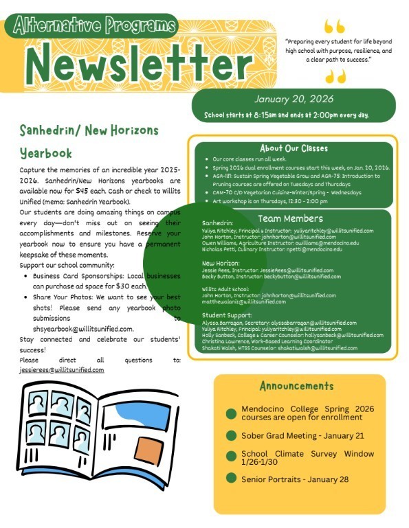 Alt Ed Newsletter