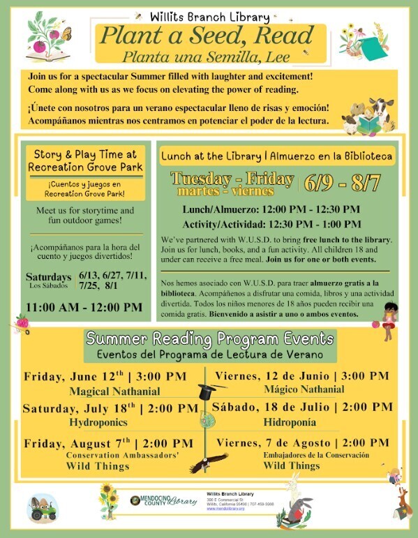 Summer Reading Program Events