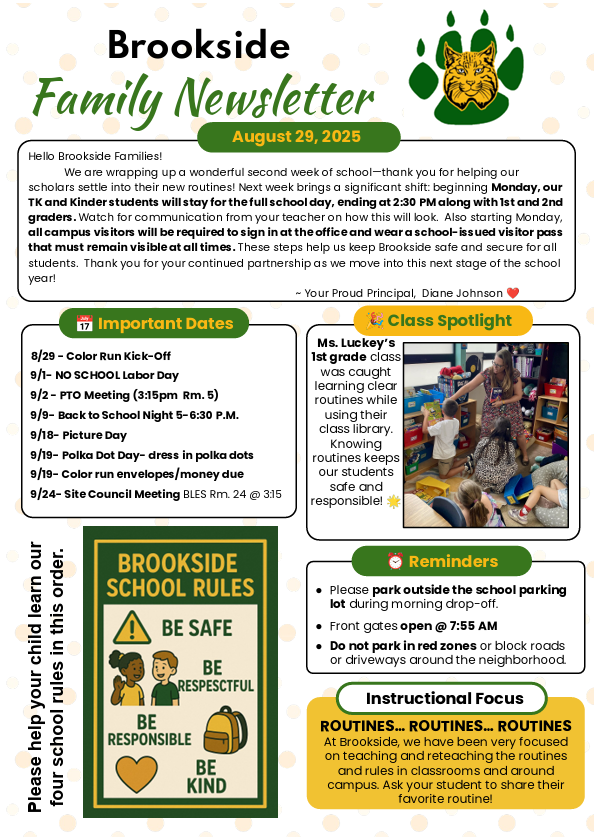 Brookside News 