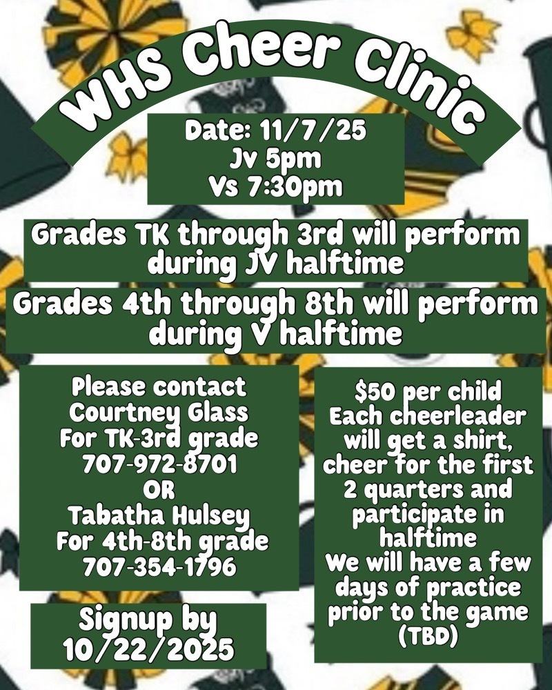 Willits Cheer Clinic