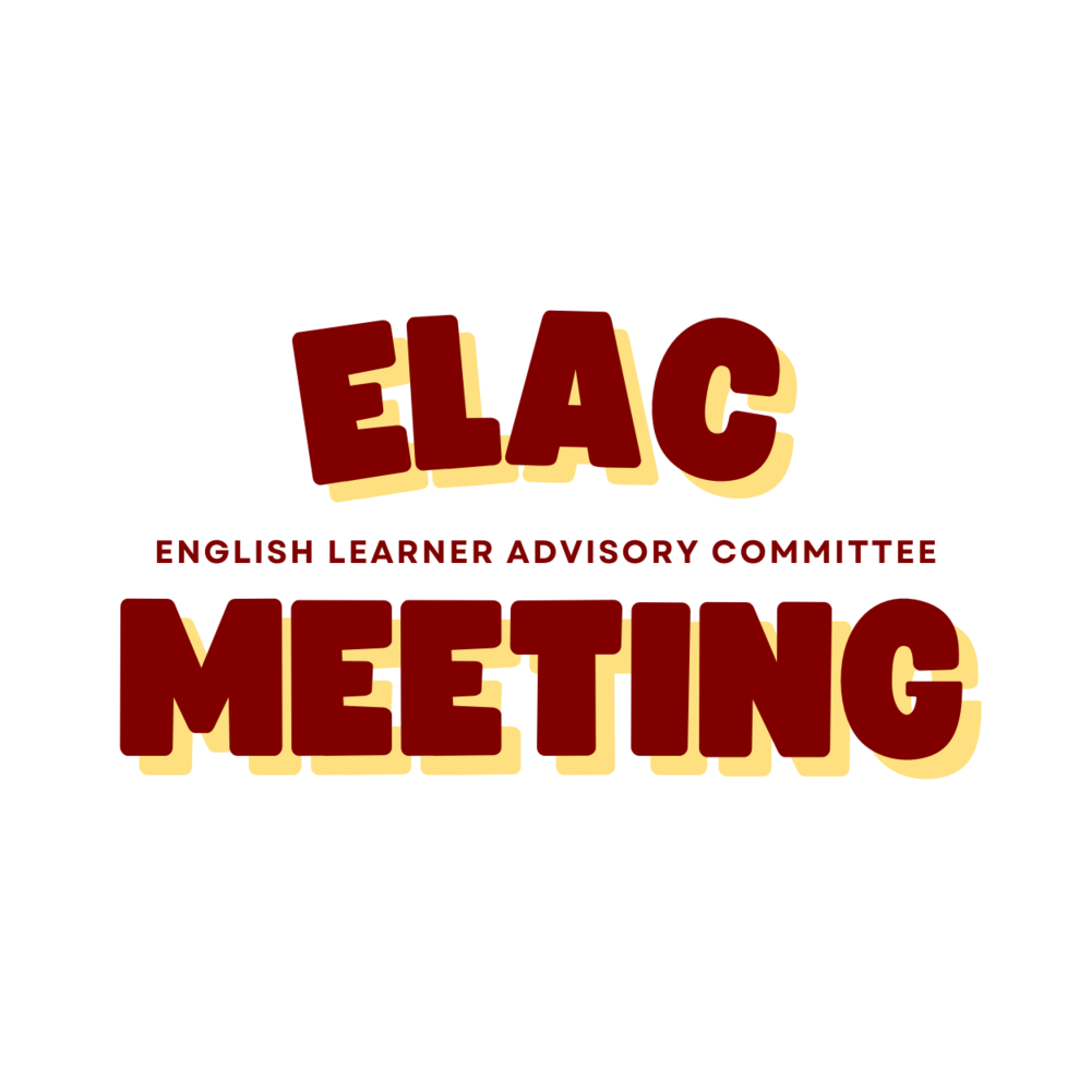 ELAC/DELAC meeting dates
