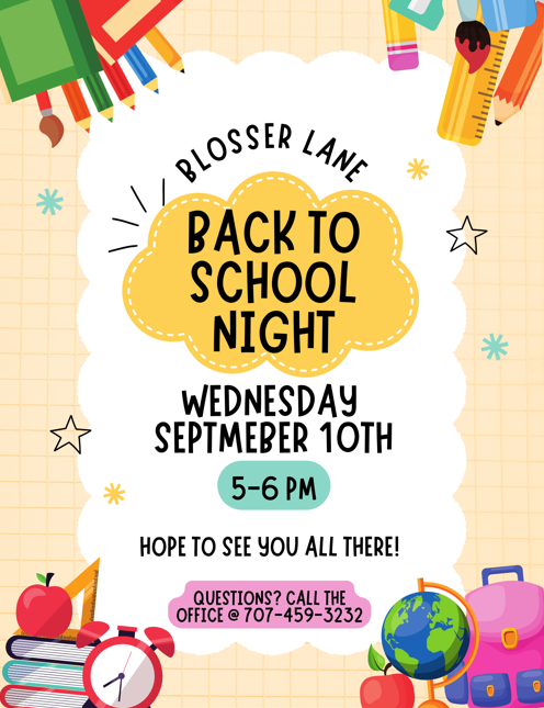 Back to school night