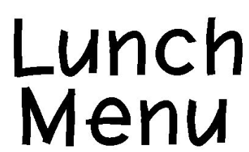 Lunch Menu