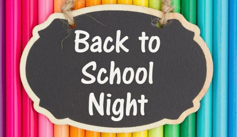 Back-to-school night 9/8/25
