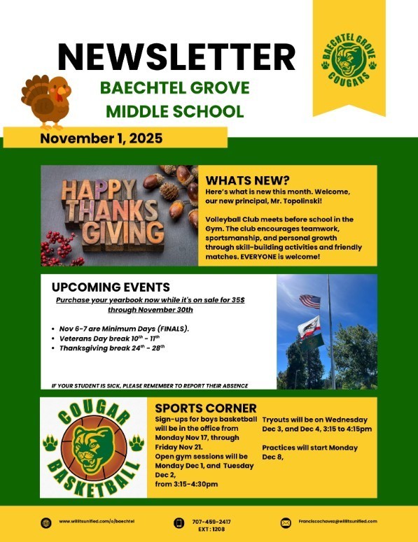 November Newsletter