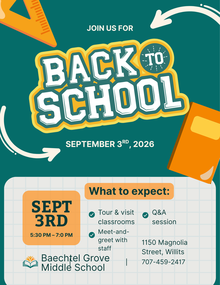 BGMS Back To School