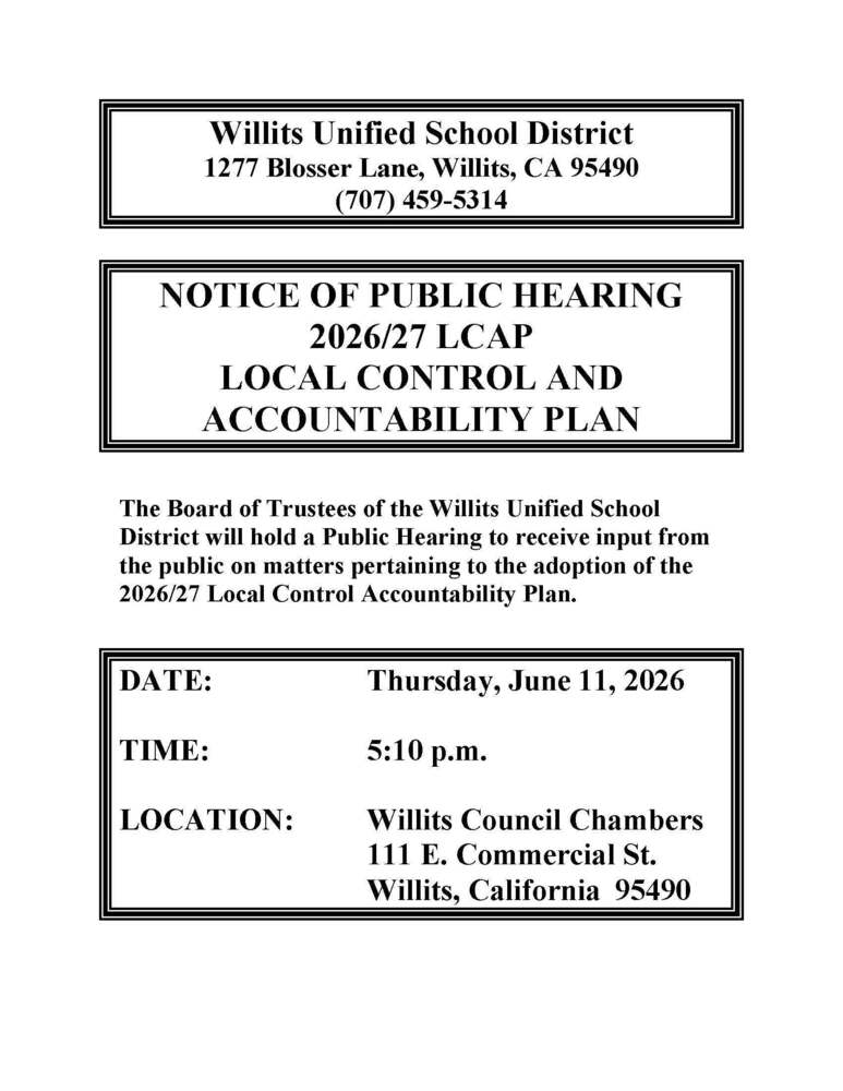 Public Hearing Notice